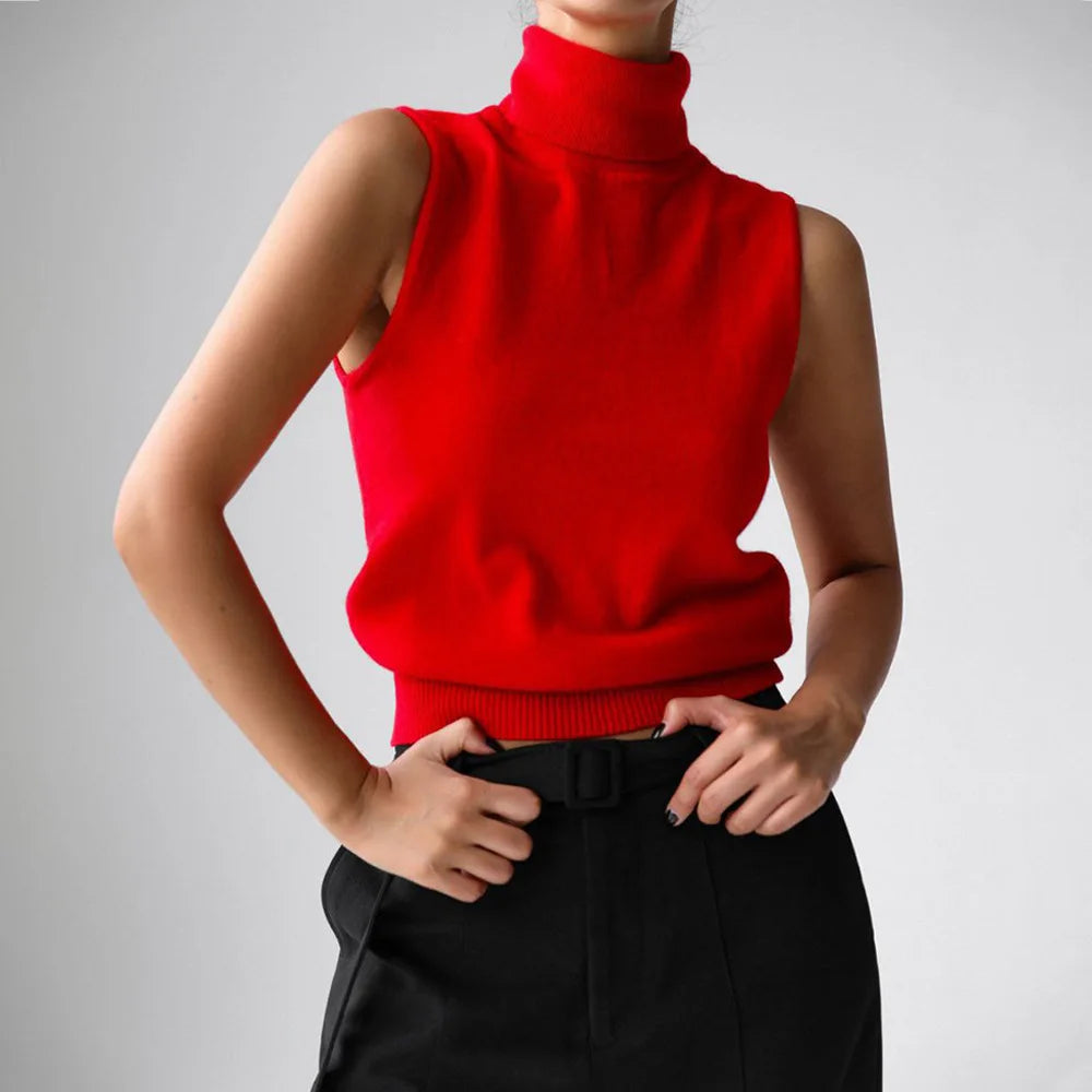Morgan and Brooke | Marenton | High-Neck Vest