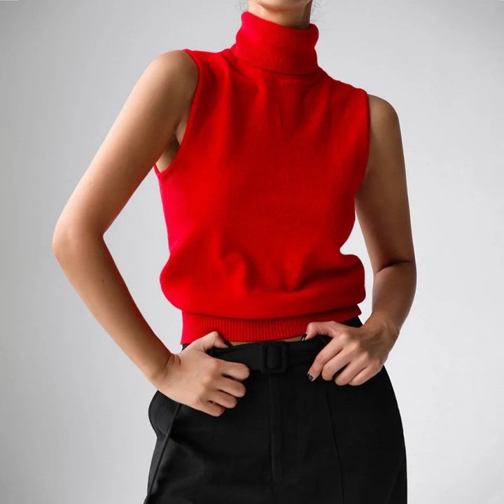 Morgan and Brooke | Marenton | High-Neck Vest