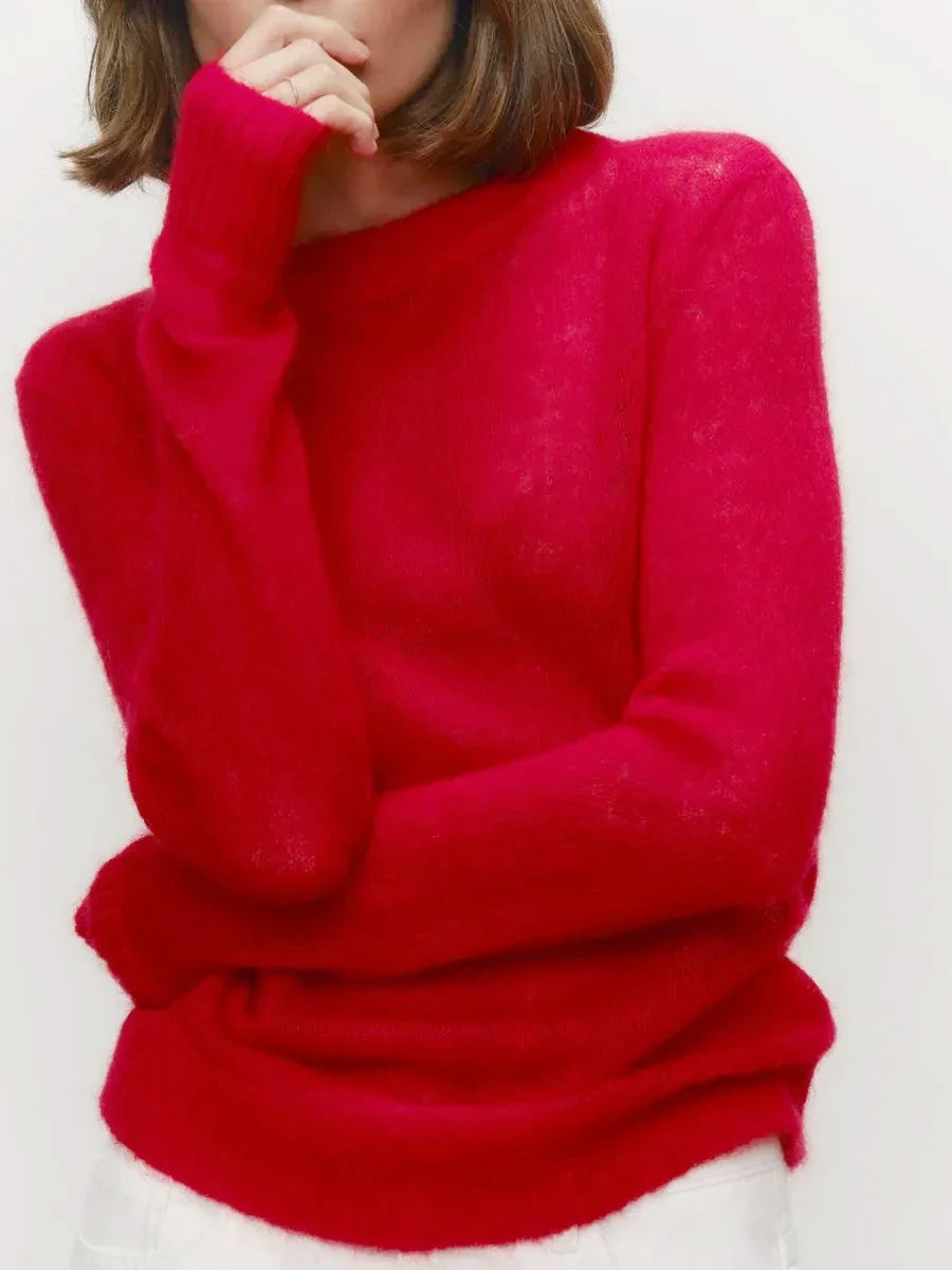 Morgan and Brooke | Fenra | Crewneck Sweater, Mohair