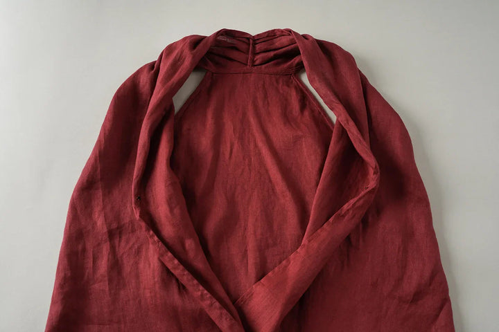 Morgan and Brooke | Drape Linen Vest