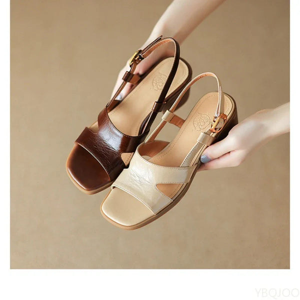 Morgan and Brooke | Leather Flats