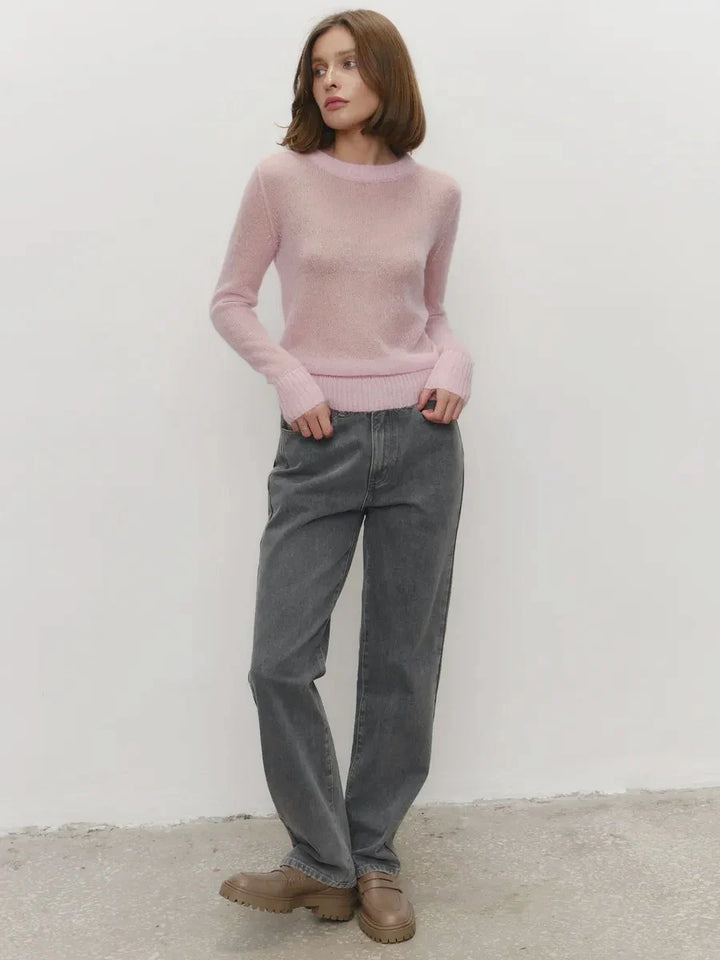 Morgan and Brooke | Fenra | Crewneck Sweater, Mohair