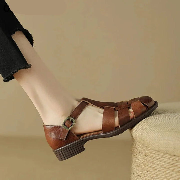 Morgan and Brooke | Leather Sandals