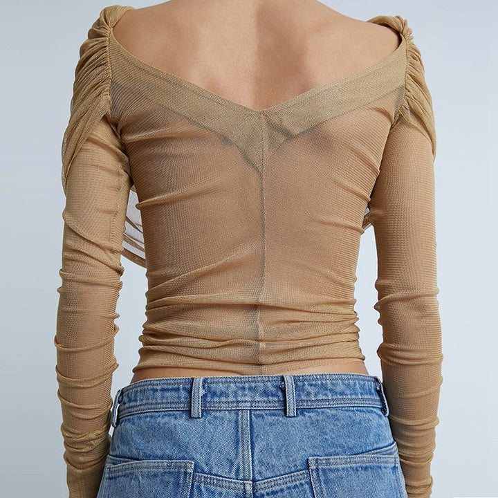 Morgan and Brooke | Lagos | Mesh Overshirt
