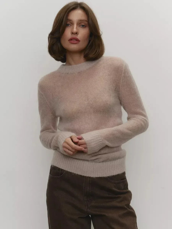 Morgan and Brooke | Fenra | Crewneck Sweater, Mohair