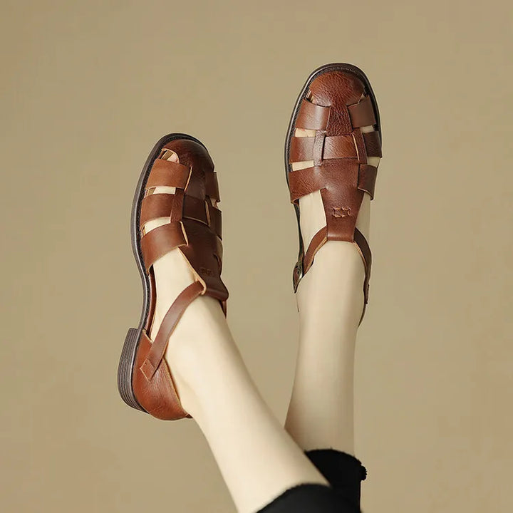 Morgan and Brooke | Leather Sandals