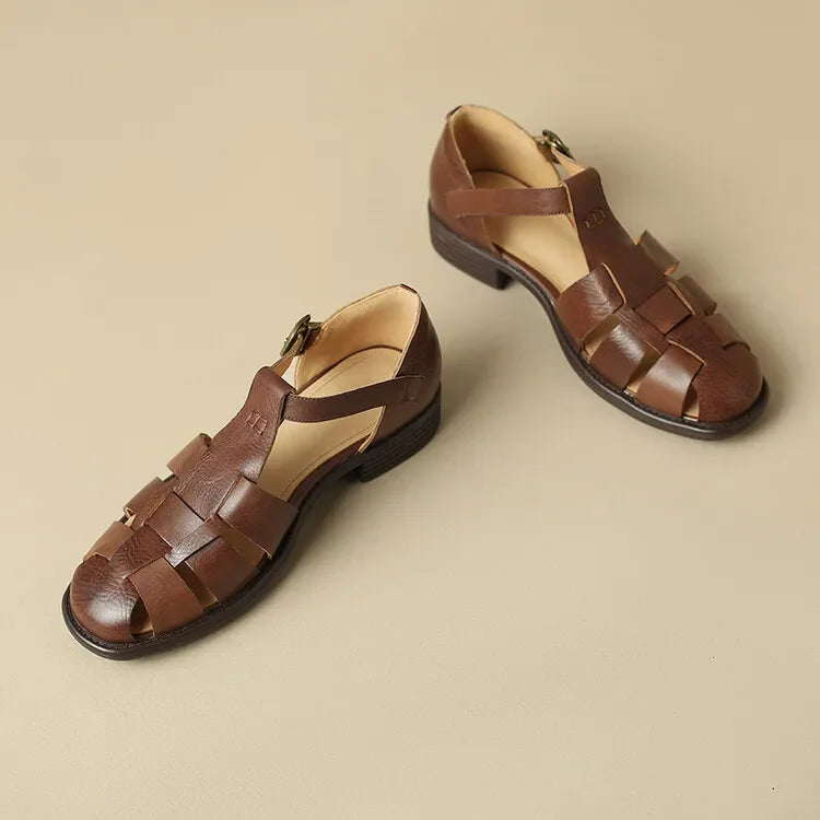 Morgan and Brooke | Leather Sandals