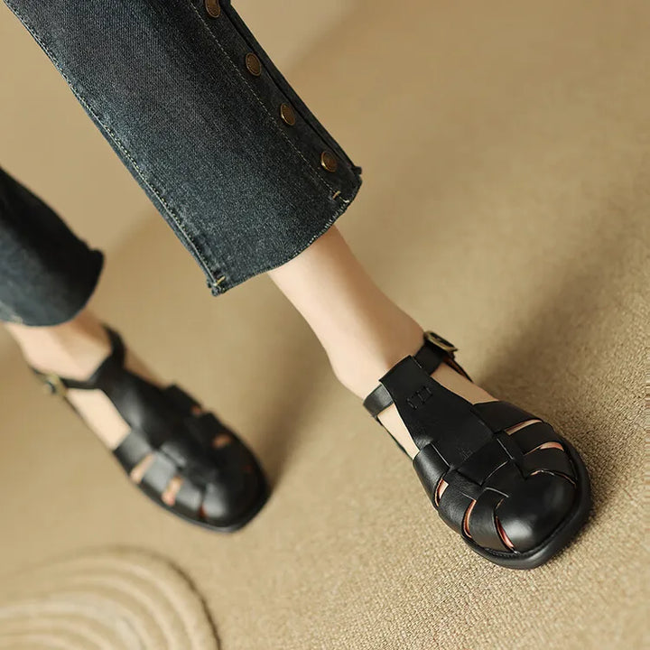 Morgan and Brooke | Leather Sandals