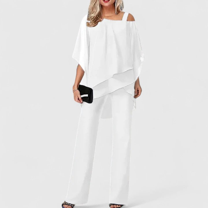 Morgan and Brooke | Two-Piece Pant Set