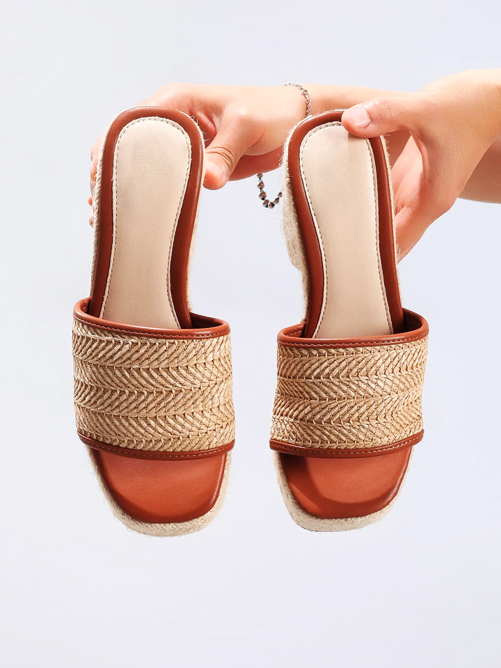 Morgan and Brooke | Woven Heels