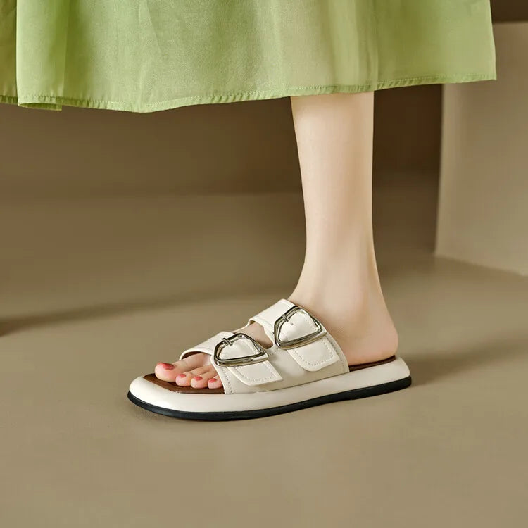 Morgan and Brooke | Slide Sandals