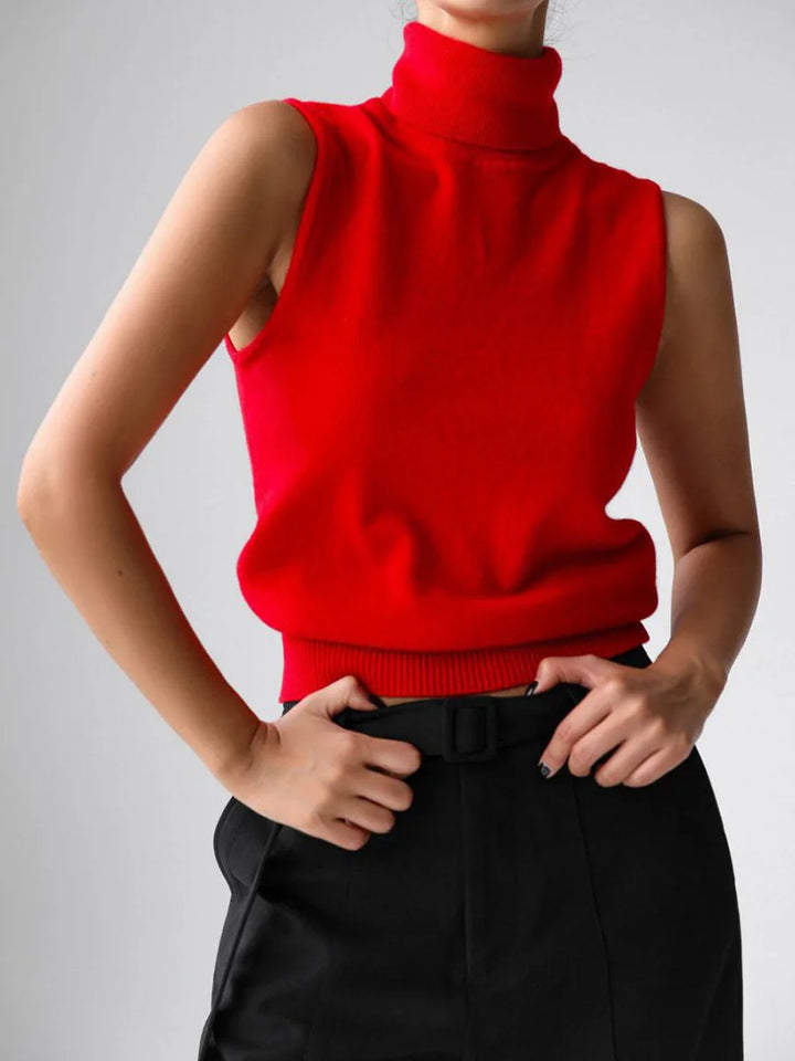 Morgan and Brooke | Marenton | High-Neck Vest