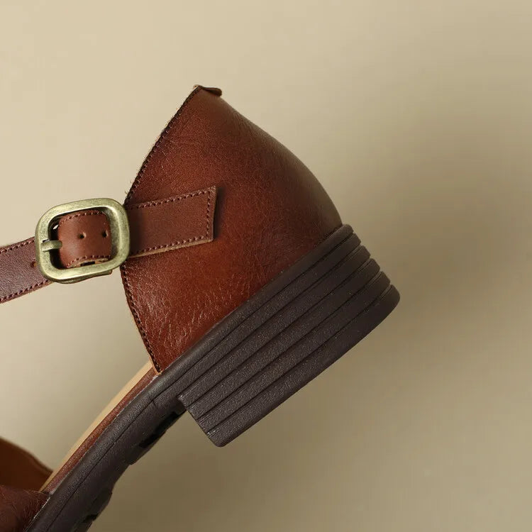 Morgan and Brooke | Leather Sandals