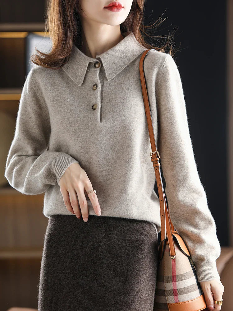 Morgan and Brooke | | Polo Wool Sweater