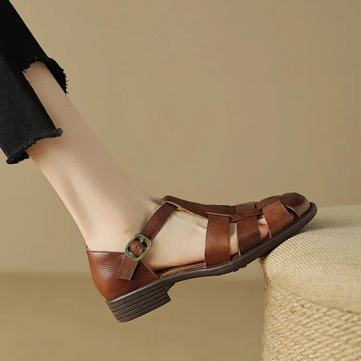 Morgan and Brooke | Leather Sandals