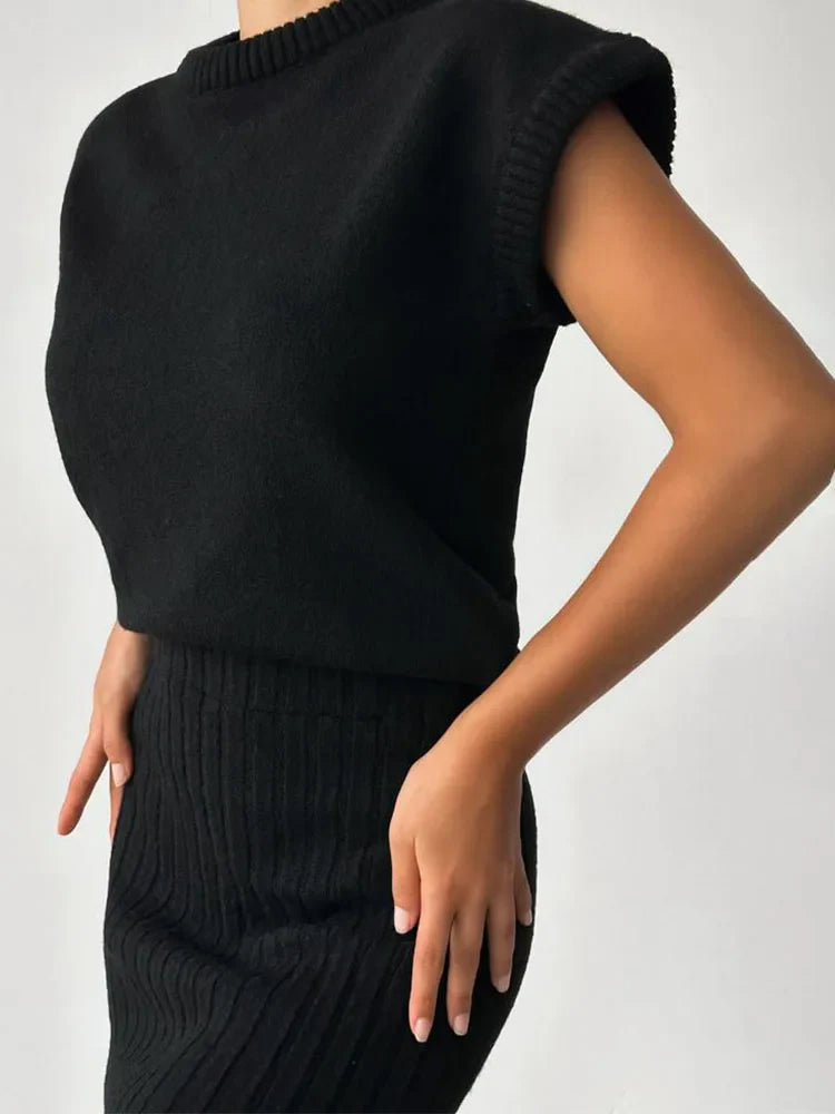 Morgan and Brooke | | Rib Sleeveless Set