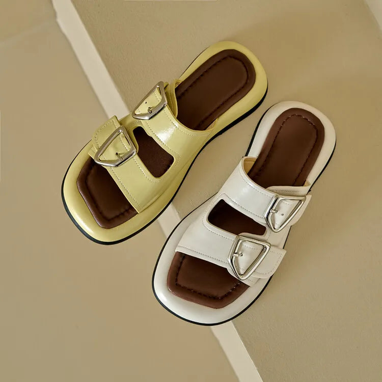 Morgan and Brooke | Slide Sandals