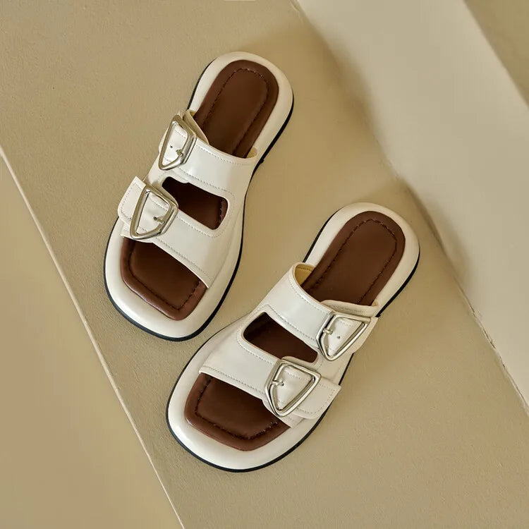 Morgan and Brooke | Slide Sandals