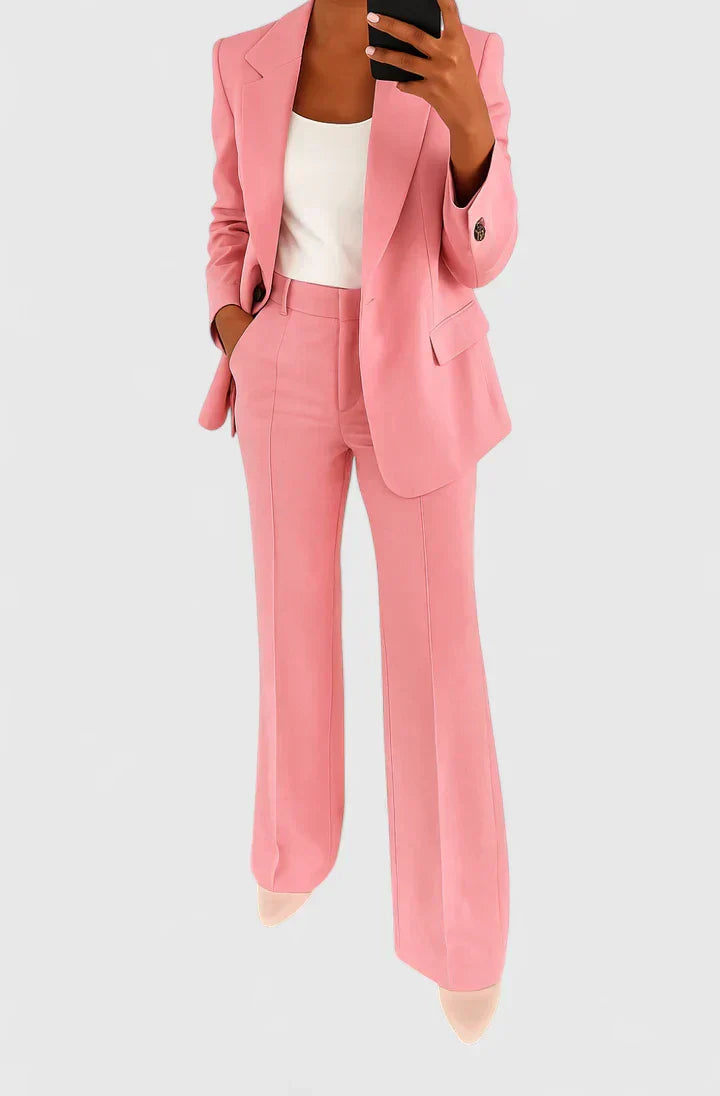 Morgan and Brooke | Two-Piece Suit Set