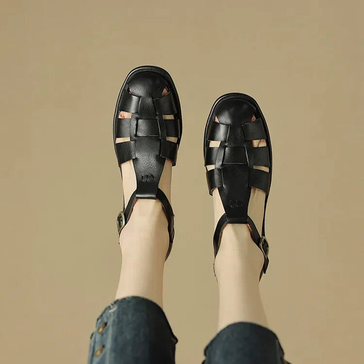 Morgan and Brooke | Leather Sandals