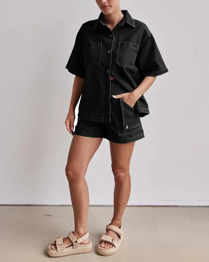 Morgan and Brooke | Denim Set - 100% Cotton