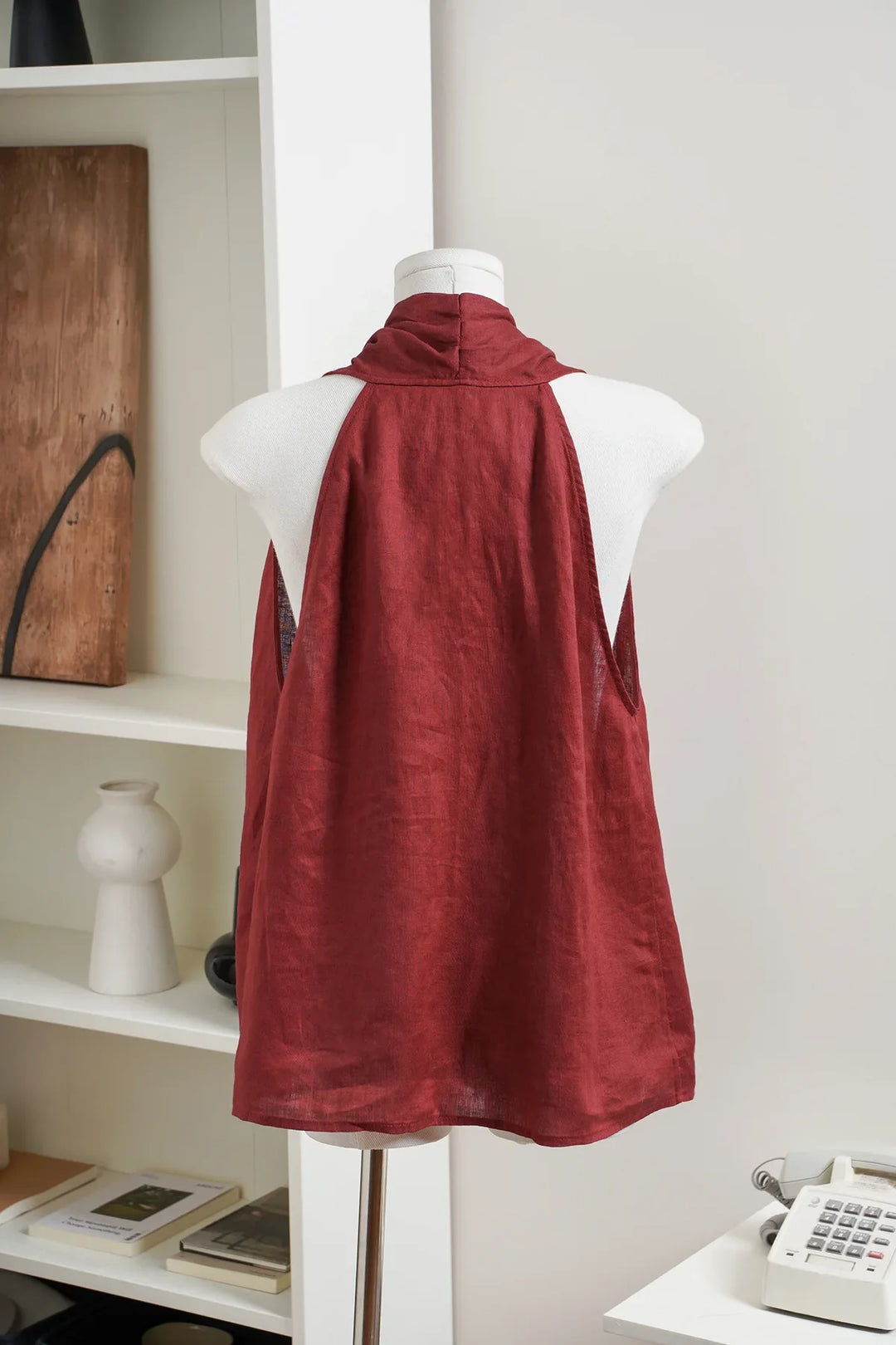Morgan and Brooke | Drape Linen Vest