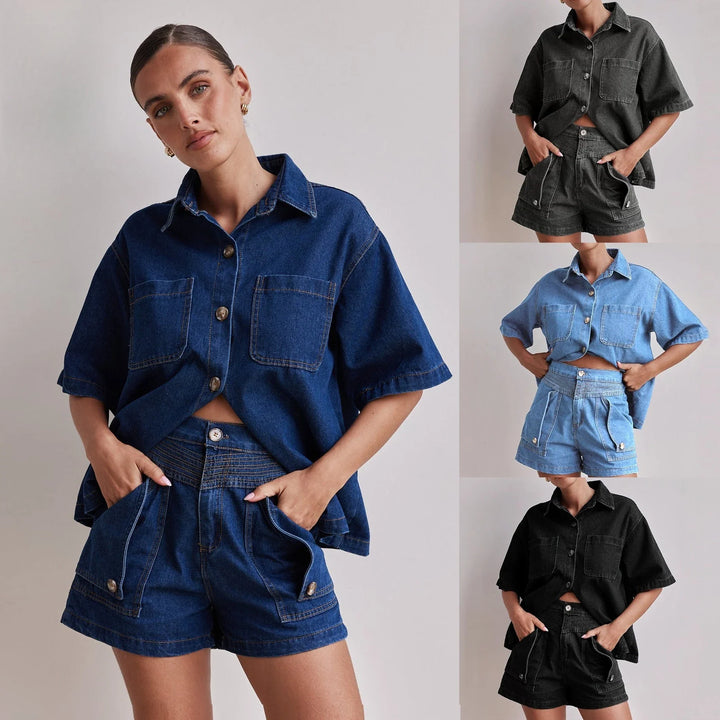 Morgan and Brooke | Denim Set - 100% Cotton