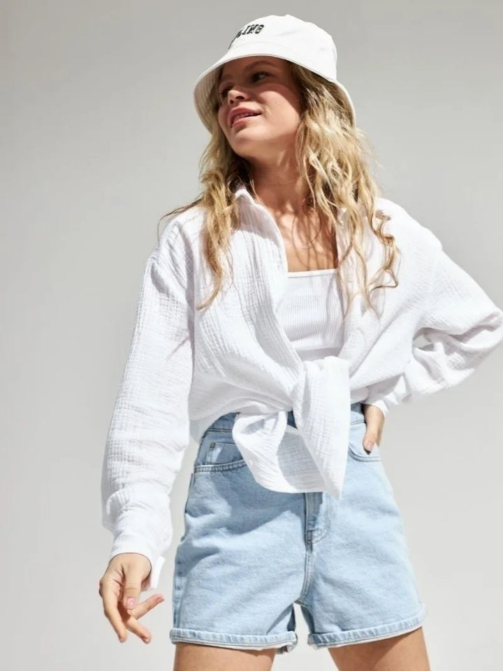 Morgan & Brooke | Breathable Short-Sleeve Cotton Shirt