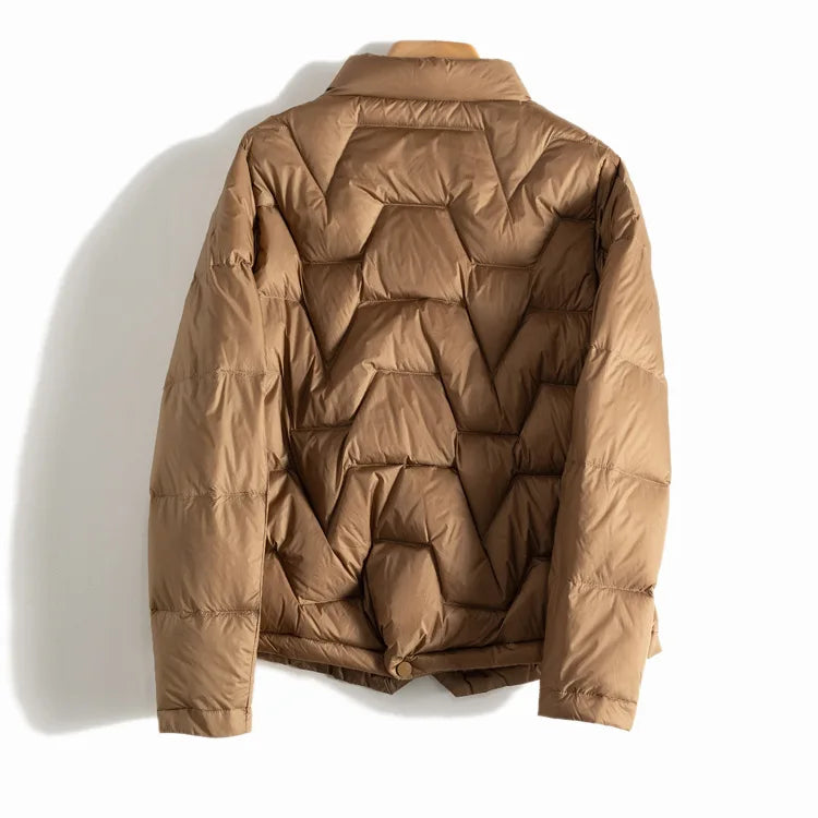 Morgan and Brooke | Quilted Down Jacket