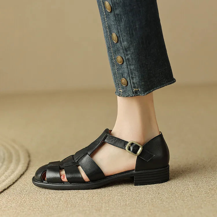 Morgan and Brooke | Leather Sandals