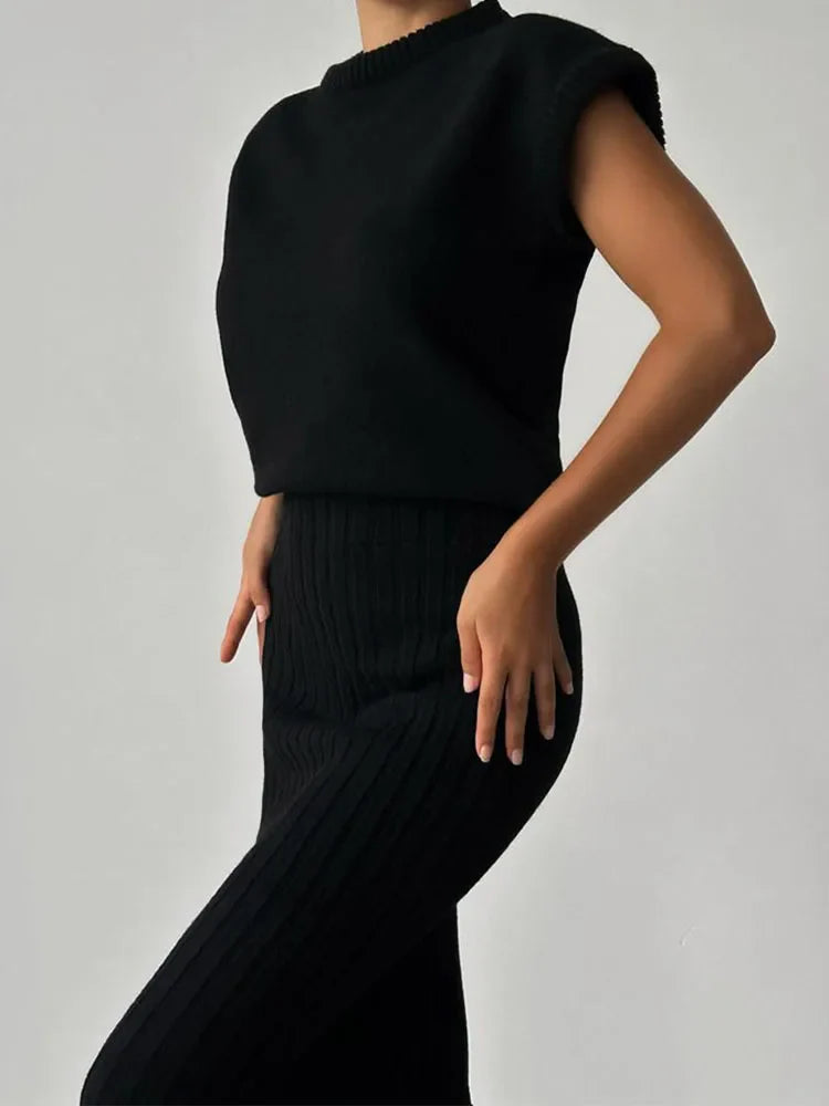 Morgan and Brooke | | Rib Sleeveless Set