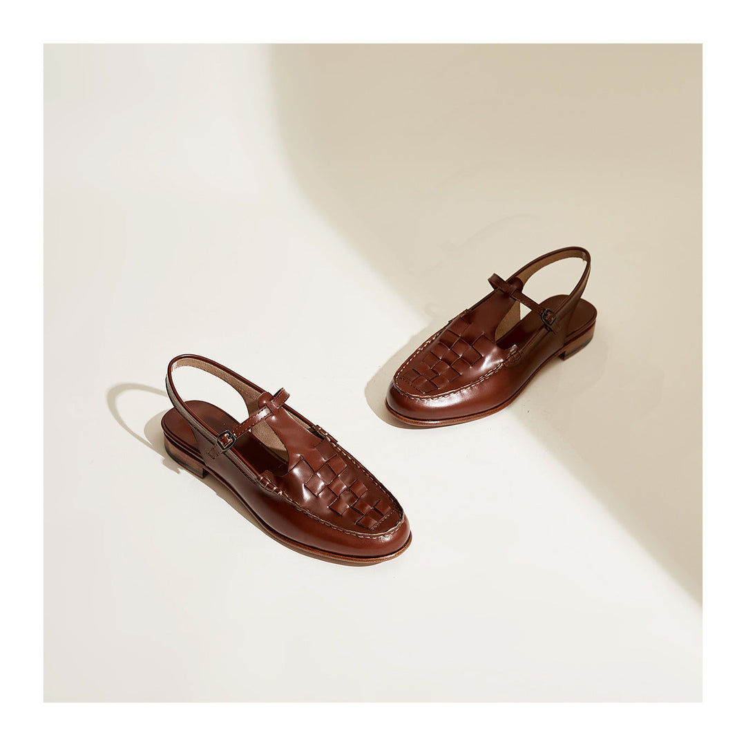 Morgan and Brooke | Leather Sandals