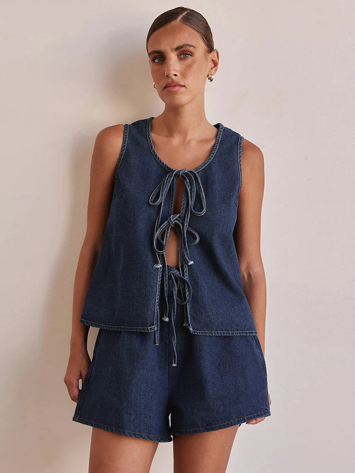 Morgan and Brooke | Denim Ensemble