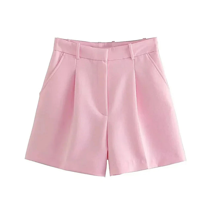 Morgan & Brooke | Sand Relaxed Fit Drawstring Cotton-Blend Shorts