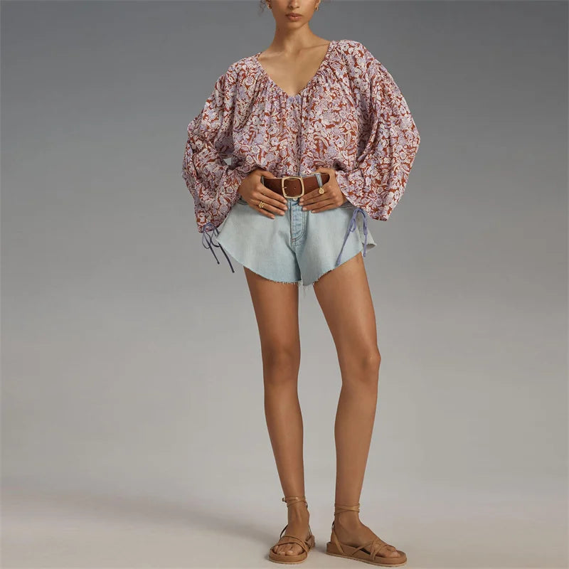 Morgan and Brooke | Floral Blouse