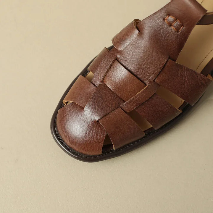 Morgan and Brooke | Leather Sandals