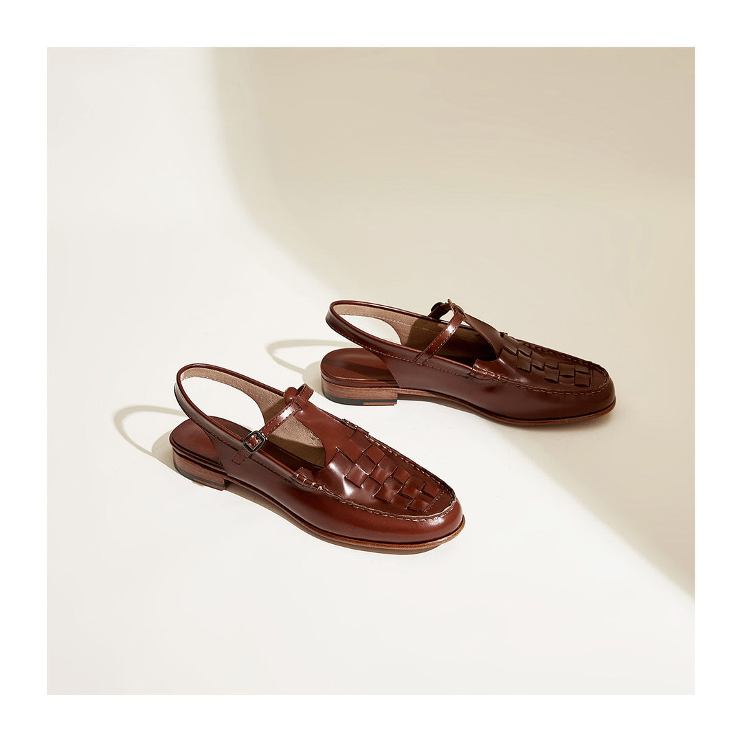 Morgan and Brooke | Leather Sandals