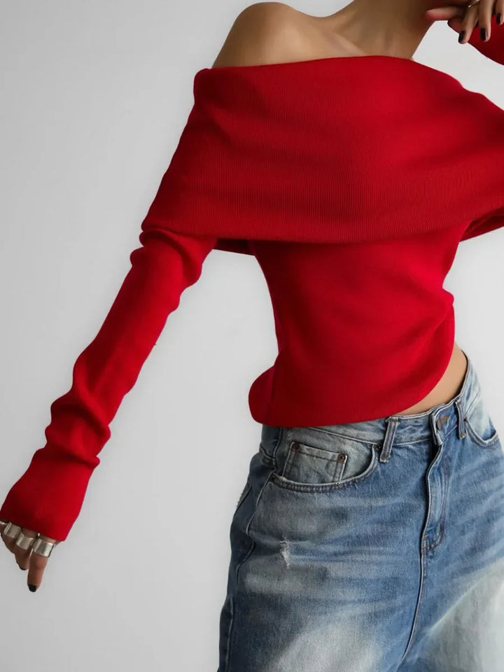 Morgan & Brooke | Ivory Cropped Button-Up Cotton Top
