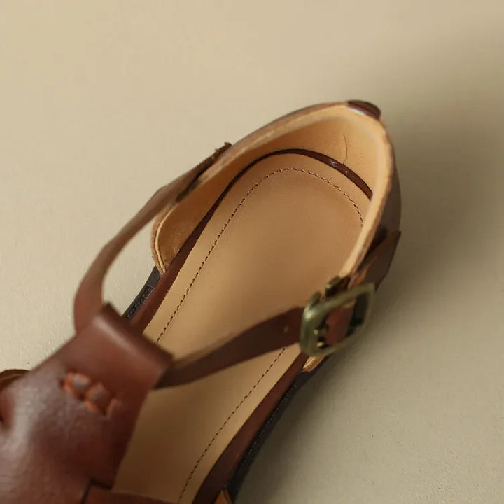 Morgan and Brooke | Leather Sandals