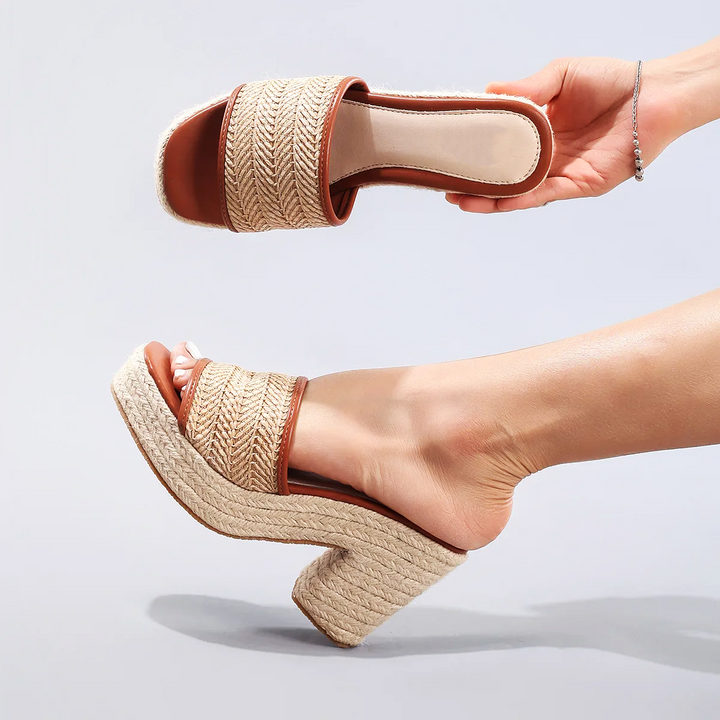 Morgan and Brooke | Woven Heels