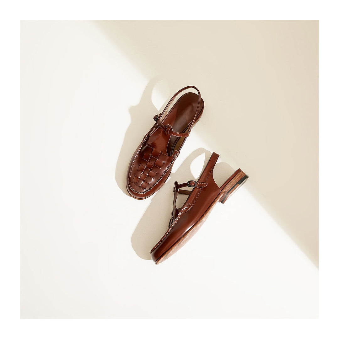 Morgan and Brooke | Leather Sandals