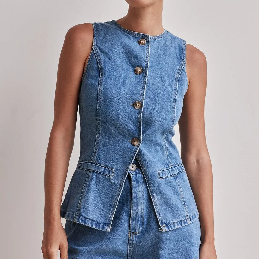 Morgan and Brooke | Denim Set - 100% Cotton