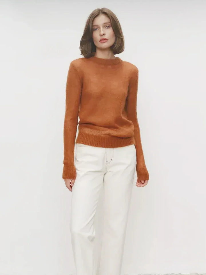 Morgan and Brooke | Fenra | Crewneck Sweater, Mohair
