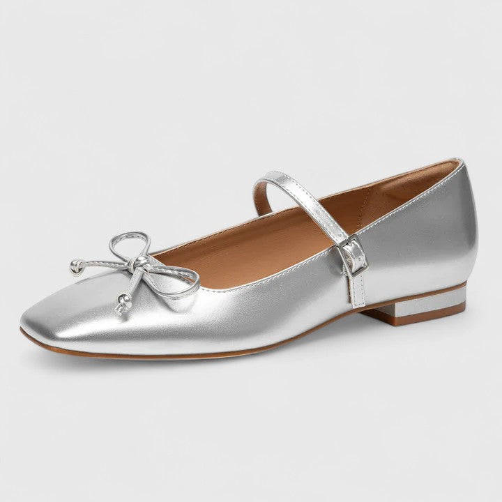Morgan and Brooke | | Orthopedic Square Toe Ballet Flats Shoes