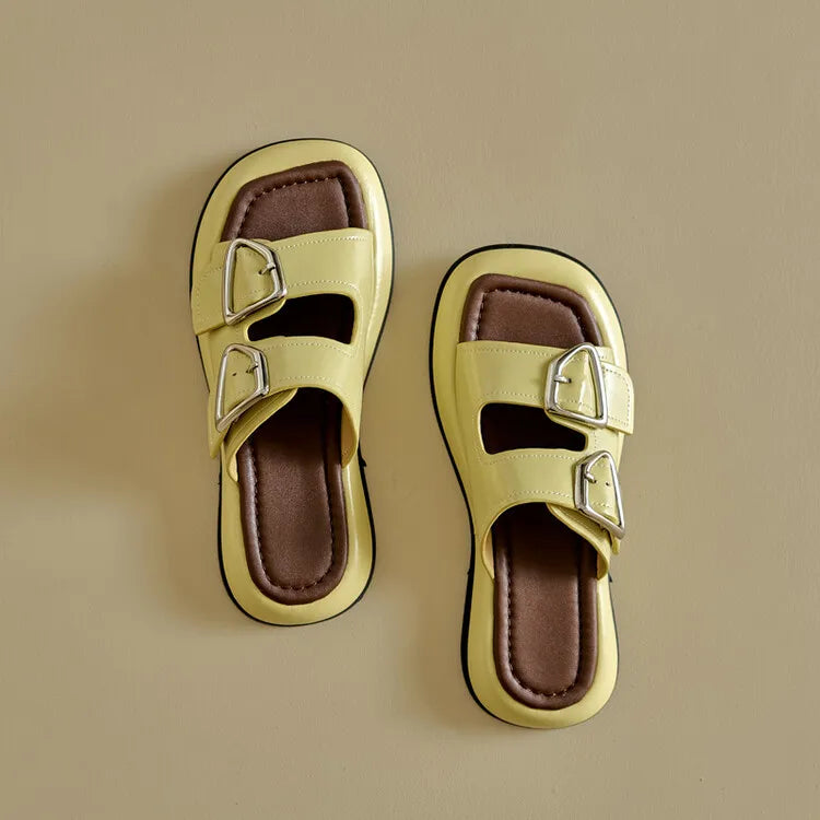 Morgan and Brooke | Slide Sandals