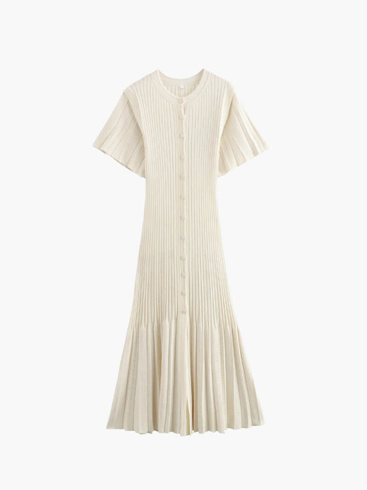 Morgan & Brooke | Black Midi A-Line Dress
