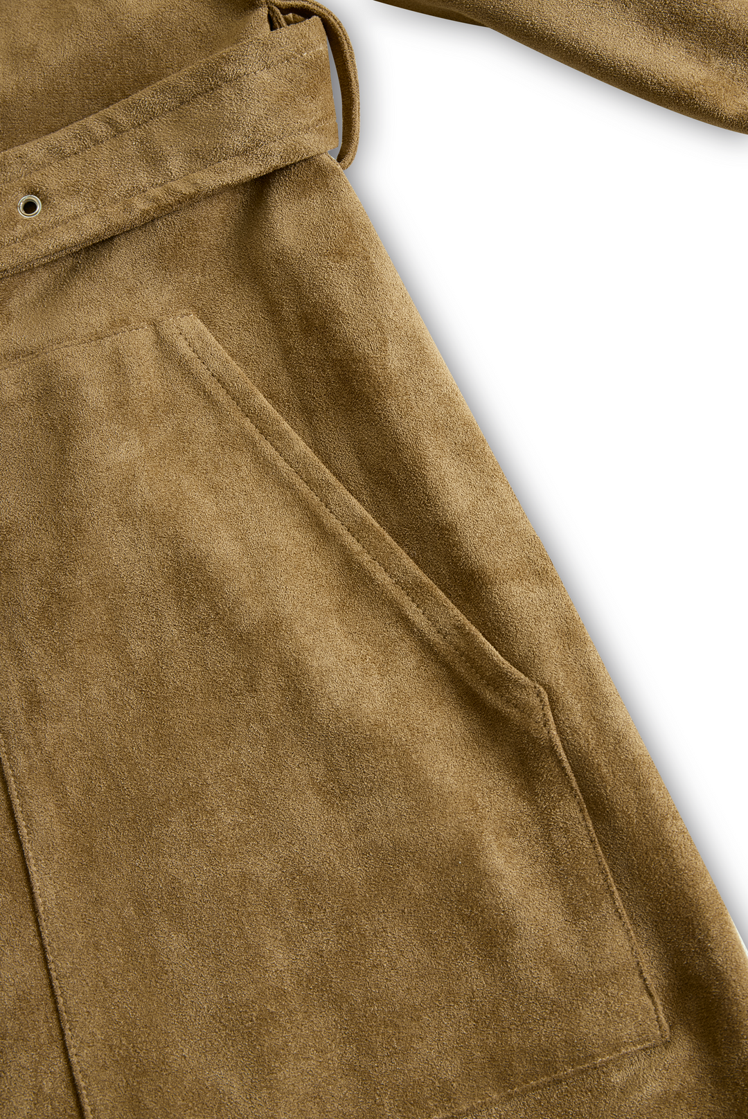Morgan & Brooke | Suede Long Sleeve Dress
