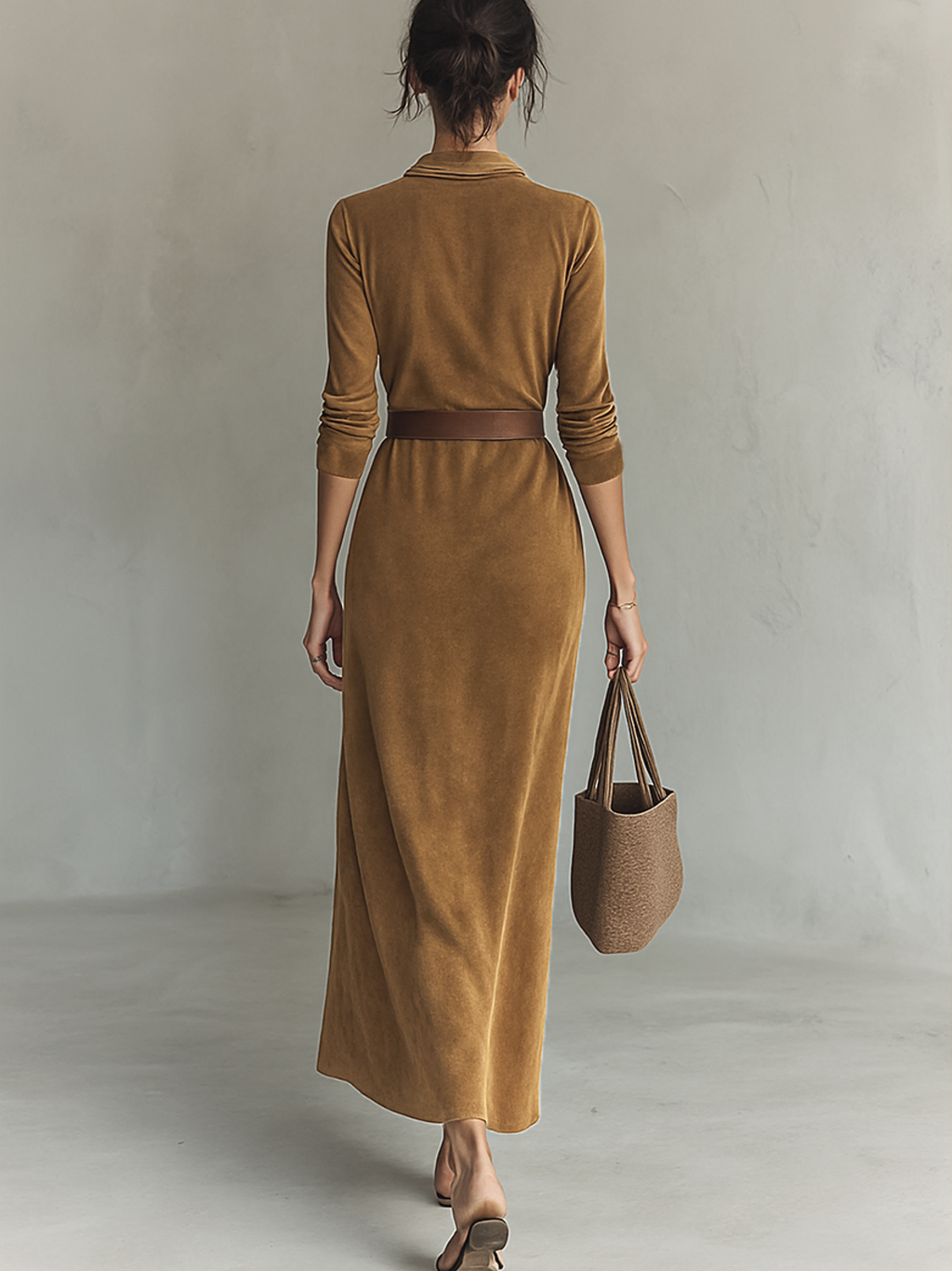 Morgan & Brooke | Suede Dress