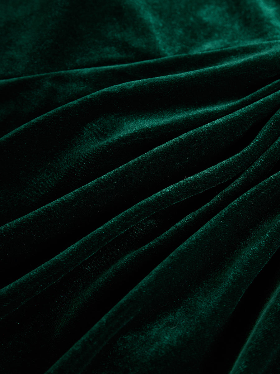 Morgan & Brooke | Velvet Evening Dress