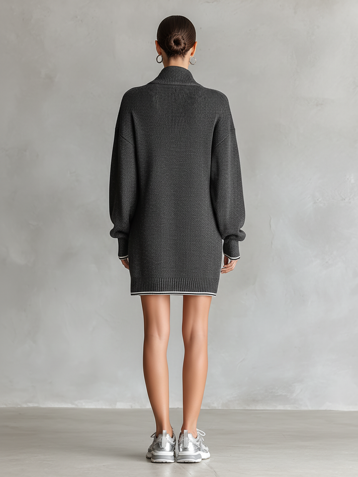 Morgan & Brooke | White Knit Dress